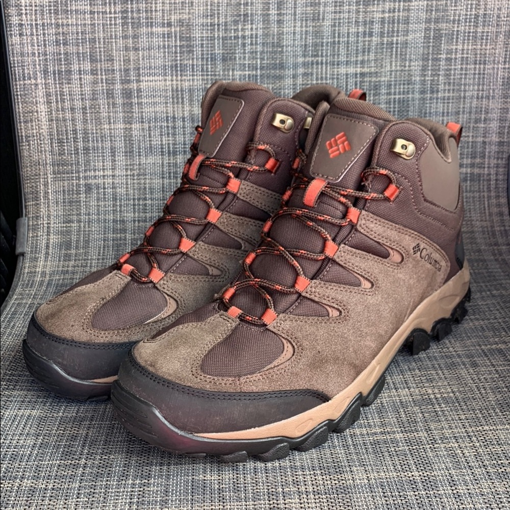 Columbia Buxton Peak Mid Waterproof Hiking Boots Outdoor Shoes Men’s size 12 - Picture 4 of 13